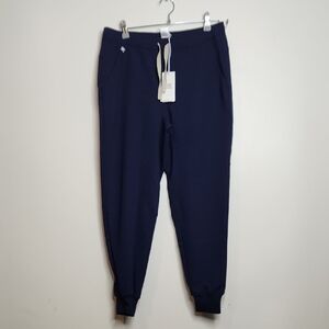 NWT FIGS Men's Jogger Scrub Pants - Dark Navy Blue - Size Small